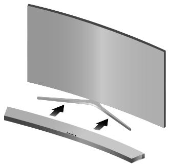 SAMSUNG HW-J7501 - INSTALACION DE LA SOUNDBAR EN EL SOPORTE DE TV - 5