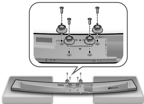 SAMSUNG HW-J7501 - INSTALLAZIONE DELLA SOUNDBAR E DELLA TV A PARETE - 8