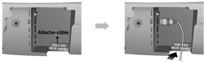 SAMSUNG HW-J7501 - MONTAGE DE L'ATTACHE-CABLE - 1