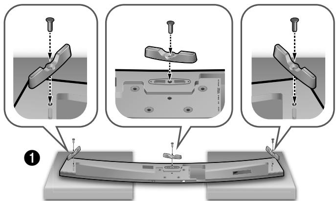 SAMSUNG HW-J7501 - INSTALACION DE LA SOUNDBAR EN EL SOPORTE DE TV - 3