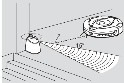 HOOVER RBC040 ROBO.COM3 - Virtual Barrier* Set Up - 2