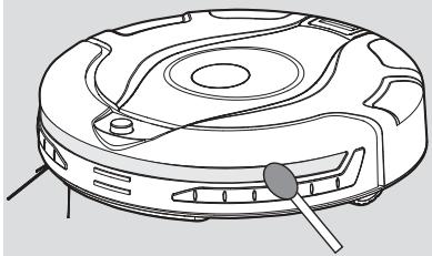 HOOVER RBC040 ROBO.COM3 - Austausch der Batterien der "Virtuellen Barriere"* - 1