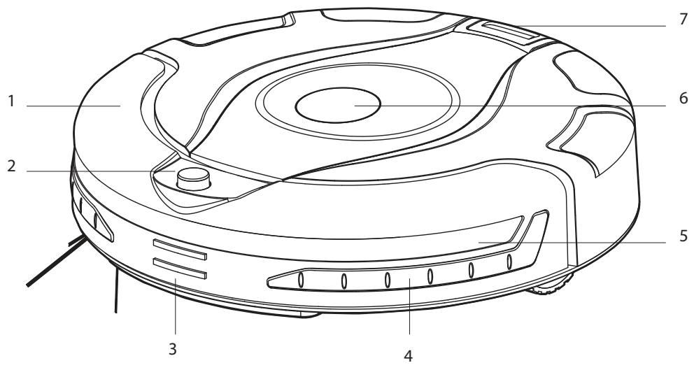 HOOVER RBC040 ROBO.COM3 - DESCRIZIONE DEL VOSTRO ROBO.COM - 1