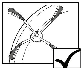 HOOVER RBC040 ROBO.COM3 - Korrigieren von Deformationen der Kantenreinigungsbürste - 1