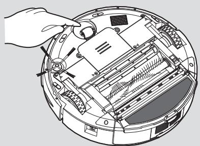 HOOVER RBC040 ROBO.COM3 - Reinigen der Antriebsräder - 5