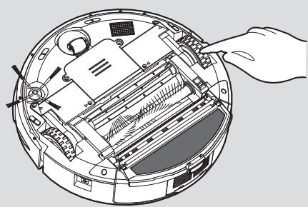 HOOVER RBC040 ROBO.COM3 - Pulizia delle ruote motrici - 4