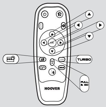HOOVER ROBO.COM3 RBC 090, RBC 090.COM3 - À l'aide de la télécommande - 3