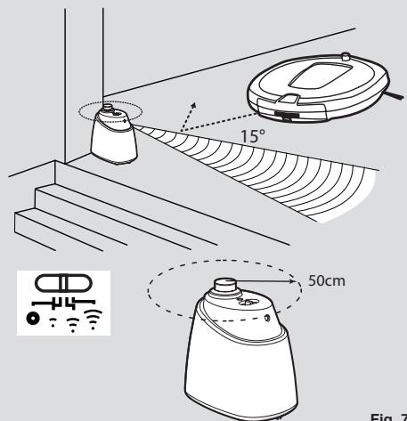 HOOVER ROBO.COM3 RBC 090, RBC 090.COM3 - Chargement manuel - 7