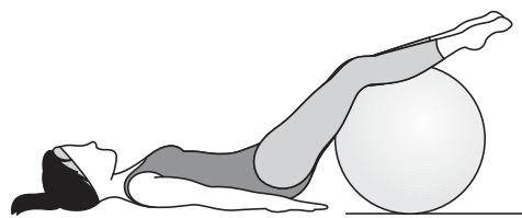 KOMPERNASS KH 4216 GYM BALL - Musculature des cuisses, des fesses et du dos - 4