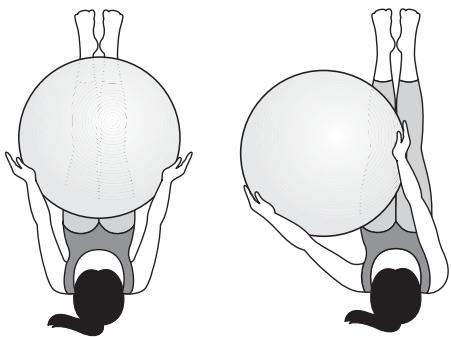KOMPERNASS KH 4216 GYM BALL - Assouplissement de la colonne vertébrale - 2