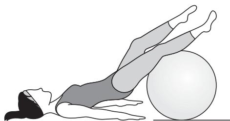 KOMPERNASS KH 4216 GYM BALL - Musculature des cuisses, des fesses et du dos - 2