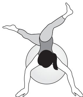 KOMPERNASS KH 4216 GYM BALL - Assouplissement de la colonne vertébrale - 4