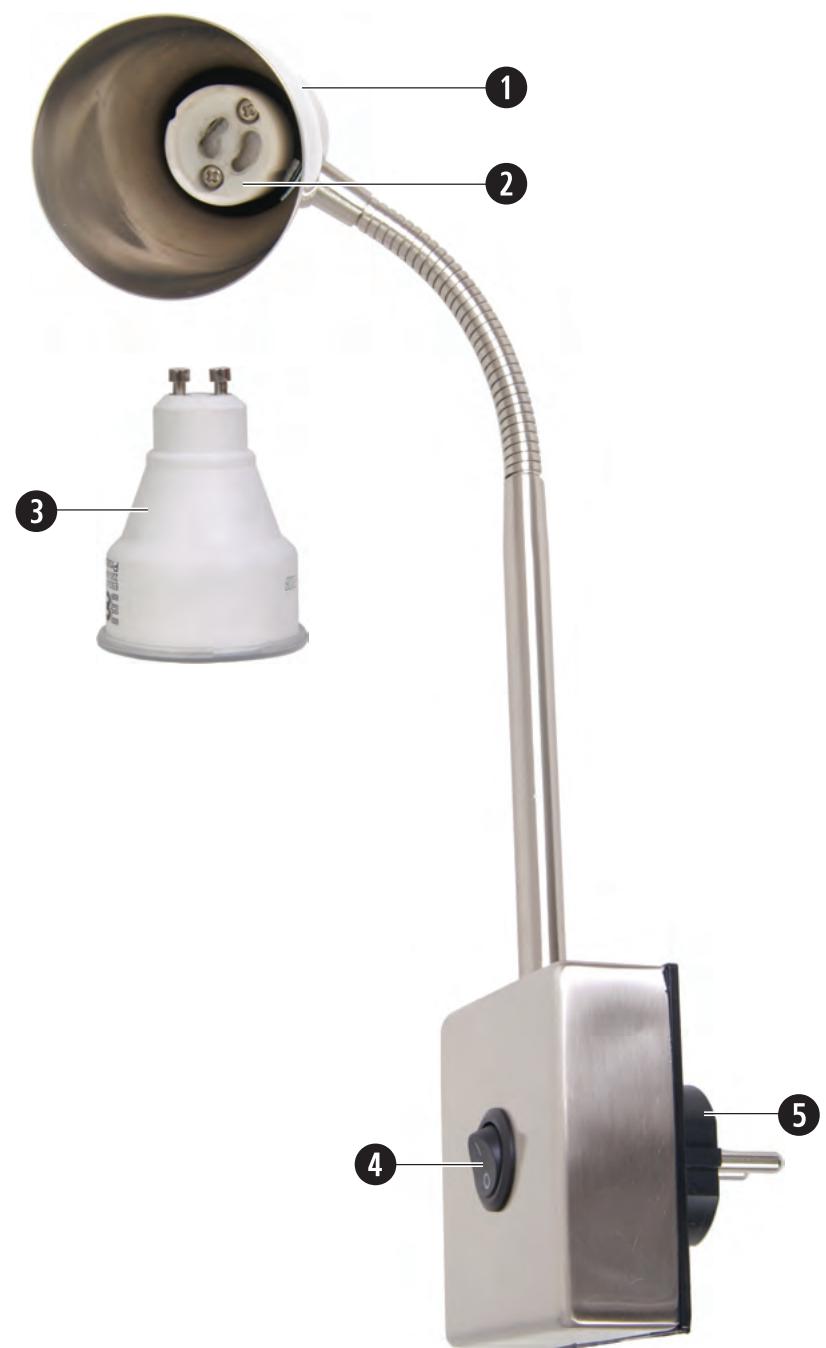 KOMPERNASS KH 4227 PLUG-IN LIGHT - 1