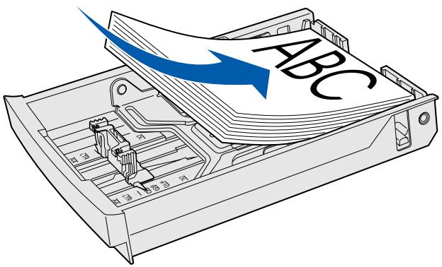 LEXMARK C510 - Einlagen von Papier in die Fächer - 5