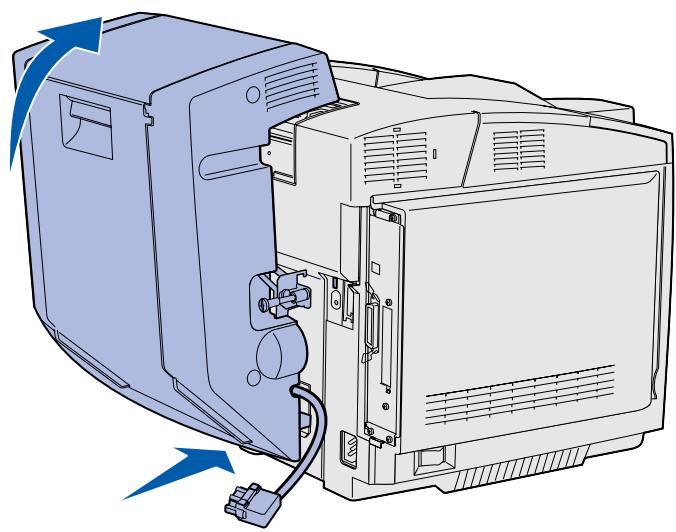 LEXMARK C510 - Anbringen der optionalen Duplexeinheit - 2