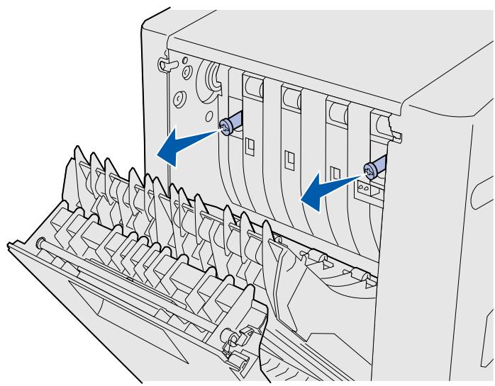 LEXMARK C510 - Optionele duplexeenheid aansluiten - 4