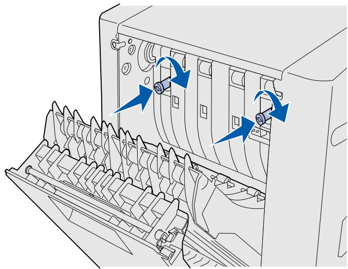 LEXMARK C510 - Anbringen der optionalen Duplexeinheit - 5