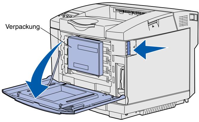 LEXMARK C510 - Einsetzen der Druckkassetten - 1