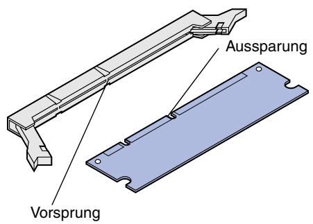 LEXMARK C510 - Installieren von Speicherkarten - 2