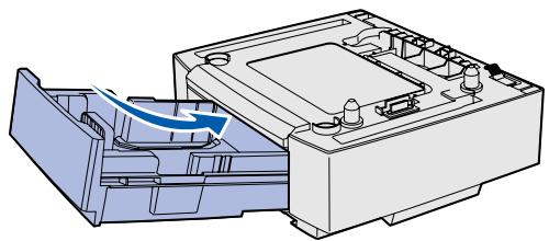LEXMARK C510 - Passo 3: Installazione del cassetto opzionale - 2