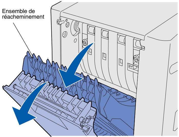 LEXMARK C510 - Connexion du dispositif recto verso optionnel - 2