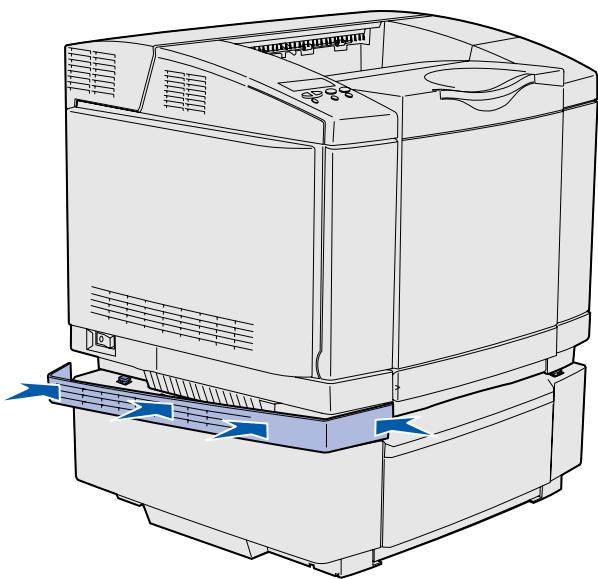 LEXMARK C510 - Lader aan printer bevestigen - 4