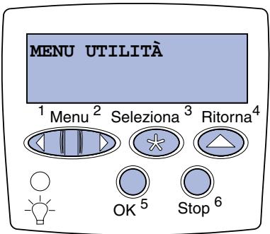 LEXMARK C510 - Stampa della pagina delle impostazioni dei menu - 1
