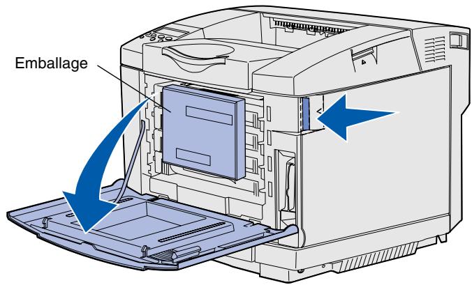 LEXMARK C510 - Installation de cartouches de toner - 1