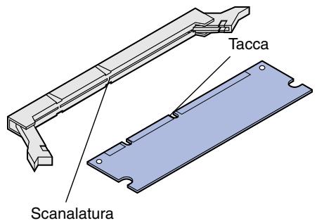 LEXMARK C510 - Installazione della memoria della stampante - 2