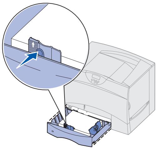 LEXMARK C752 - Einlagen von Papier in 500-Blatt-Fächer - 5