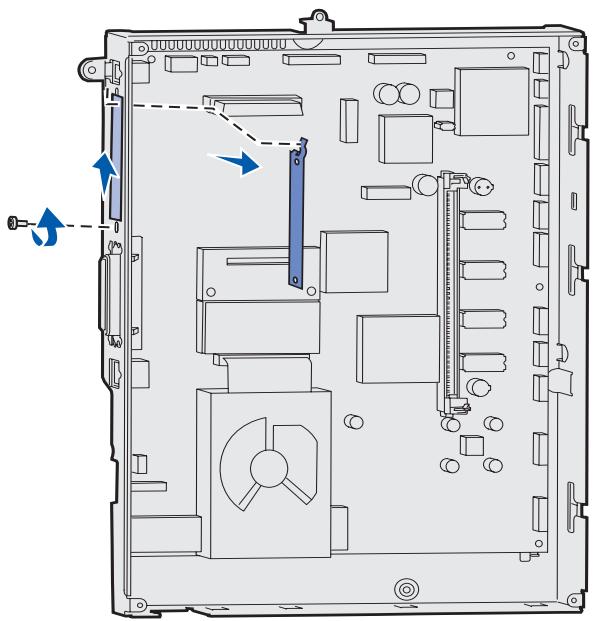 LEXMARK C752 - Einsetzen von Optionskarten - 1