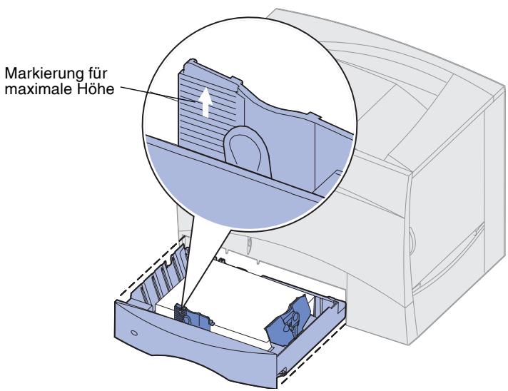 LEXMARK C752 - Einlagen von Papier in 500-Blatt-Fächer - 4