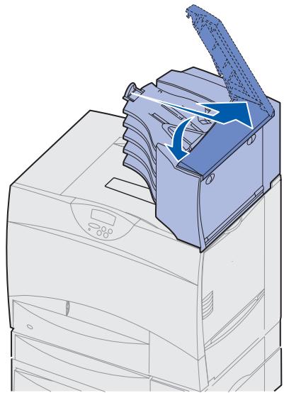 LEXMARK C752 - Installieren einer Mailbox mit 5 Ablagen - 4