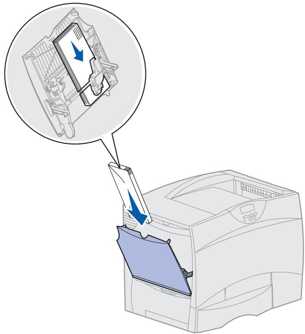 LEXMARK C752 - Einlagen von Papier in die Universalzuführung - 4