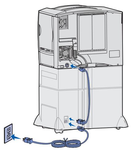 LEXMARK C752 - Anschlieben lokaler Kabel - 2