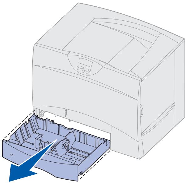 LEXMARK C752 - Einlagen von Papier in 500-Blatt-Fächer - 1