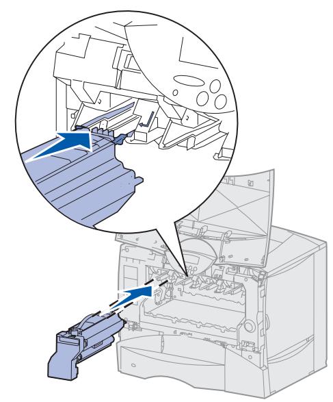 LEXMARK C752 - Einsetzen der Druckkassetten - 8
