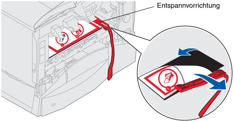 LEXMARK C752 - Einsetzen der Druckkassetten - 4