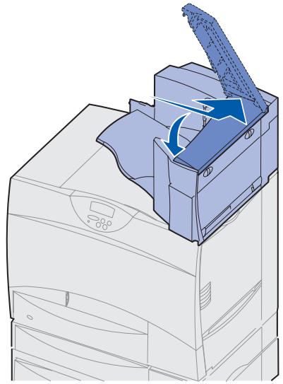 LEXMARK C752 - Installieren einer Ausgabeerweiterung - 4