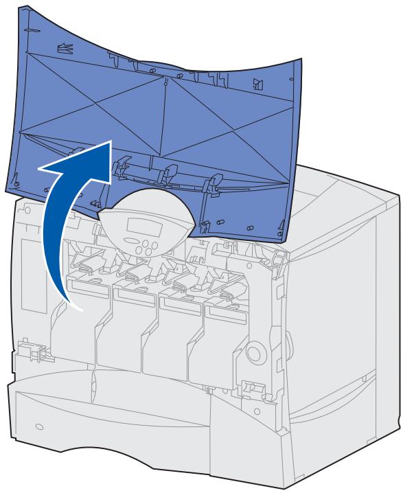 LEXMARK C752 - Einsetzen der Druckkassetten - 1
