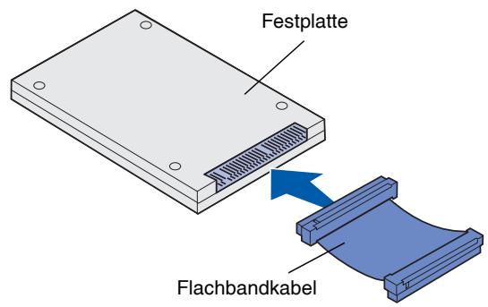 LEXMARK C752 - Installieren einer Festplatte - 1