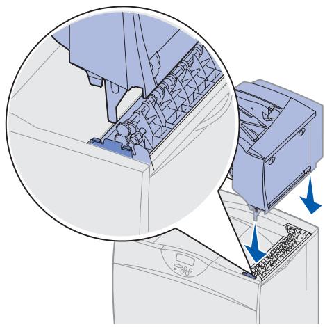 LEXMARK C752 - Installieren einer Mailbox mit 5 Ablagen - 3