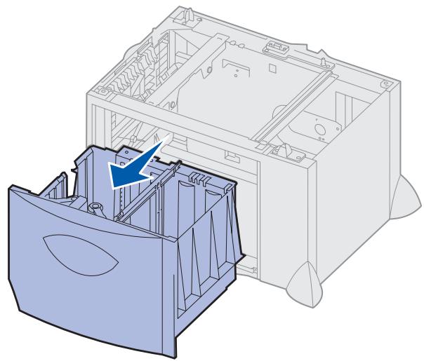 LEXMARK C752 - Einlagen von Papier in ein 2000-Blatt-Fach - 1
