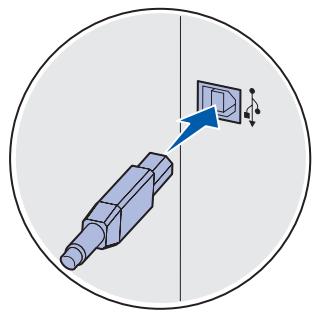 LEXMARK C752 - Anschlieben lokaler Kabel - 1