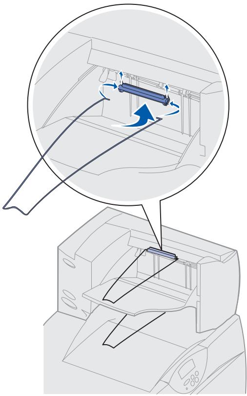 LEXMARK C752 - Installieren einer Ausgabeerweiterung - 5