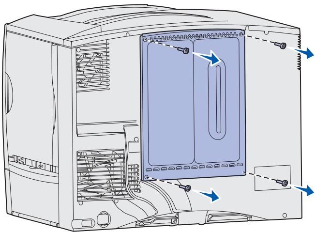 LEXMARK C752 - Entfernen der Systemplatinenabdeckung - 1