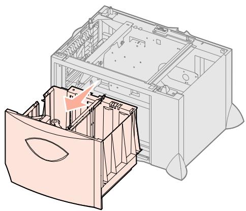 LEXMARK C760 - Einlagen von Papier in ein 2000-Blatt-Fach - 1
