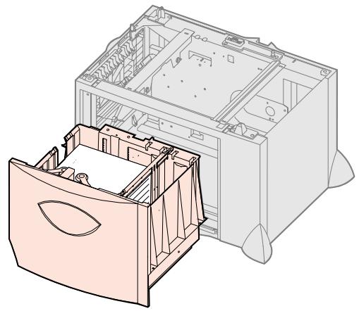 LEXMARK C760 - Einlagen von Papier in ein 2000-Blatt-Fach - 6