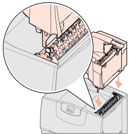 LEXMARK C760 - Installieren einer Ablageerweiterung - 2