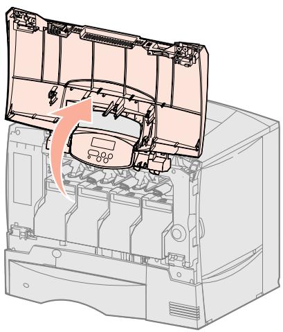 LEXMARK C760 - Einsetzen der Druckkassetten - 1